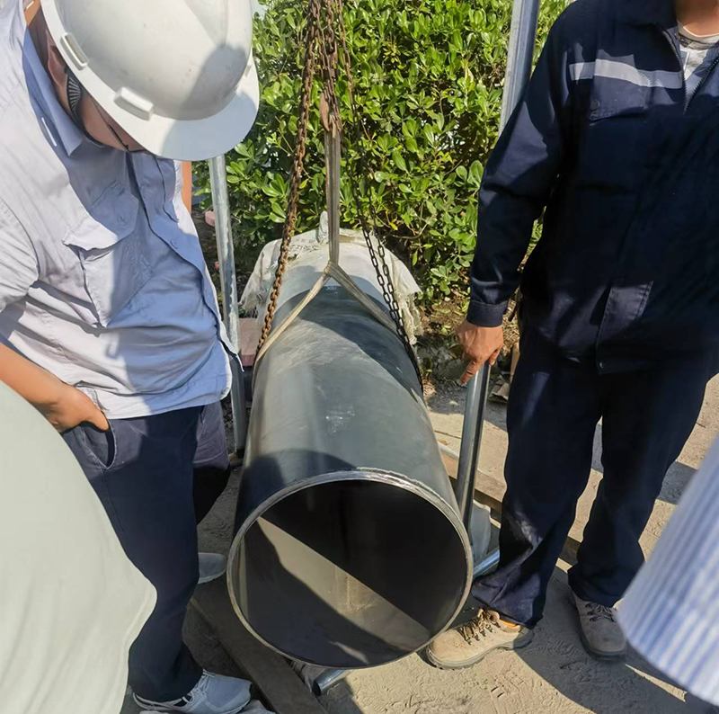 上海商用航空發(fā)動(dòng)機(jī)內(nèi)襯不銹鋼復(fù)合鋼管項(xiàng)目(圖3)